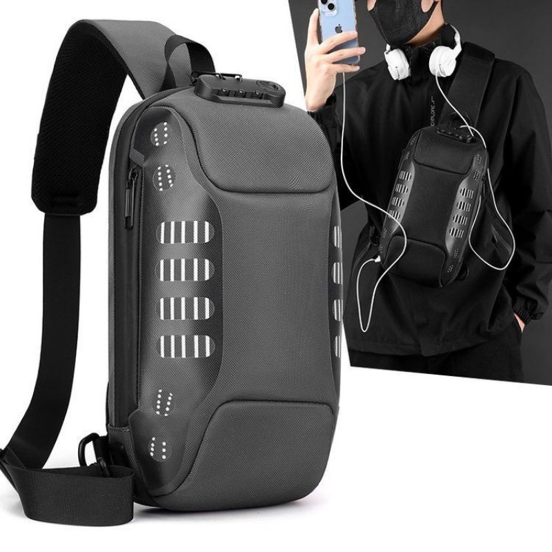 Cycling Backpack - Chest bag, men's cycling backpack, waterproof