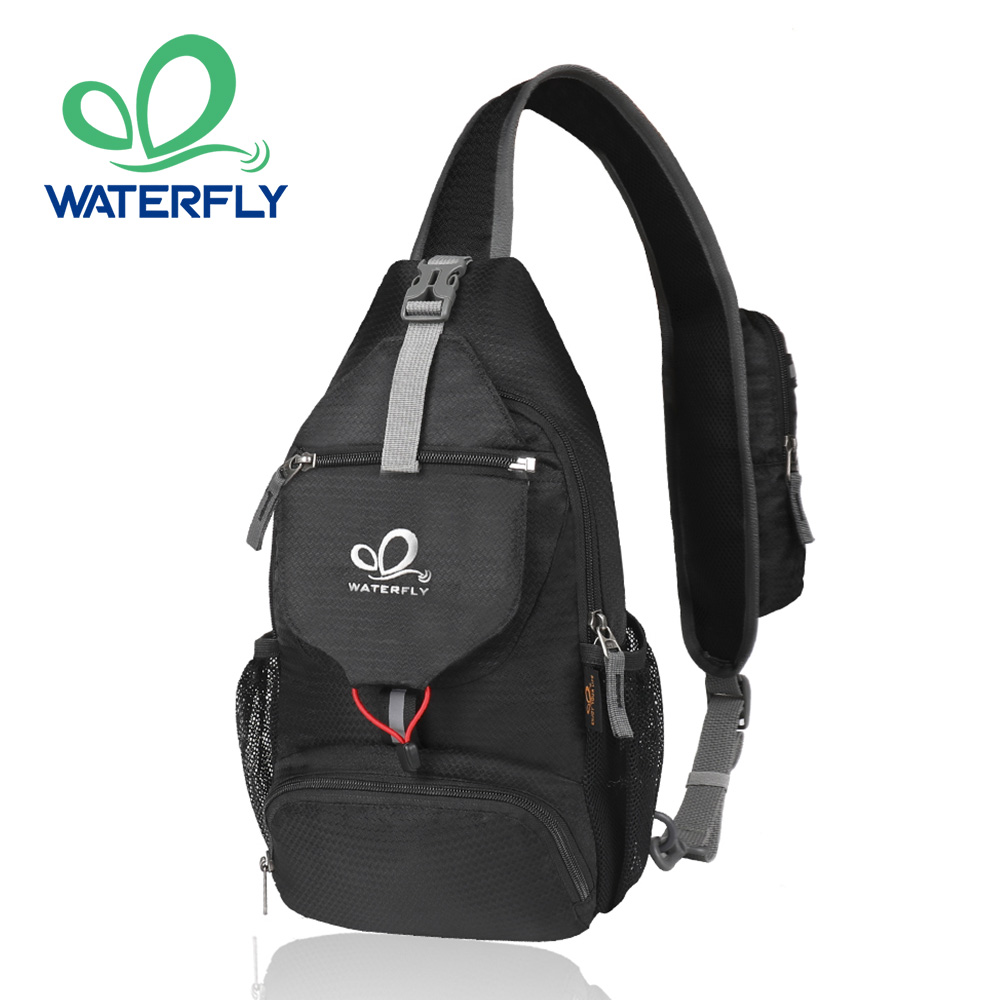 Cycling Backpack - WATERFLY Chest Bag Shoulder Small Crossbody
