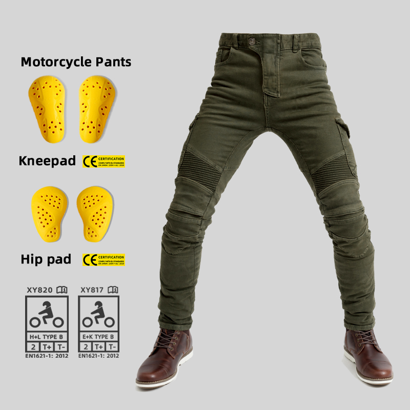 Cyclocross Gearing - Motorcycle Jeans Pantalones Motocicleta Riding Motocross