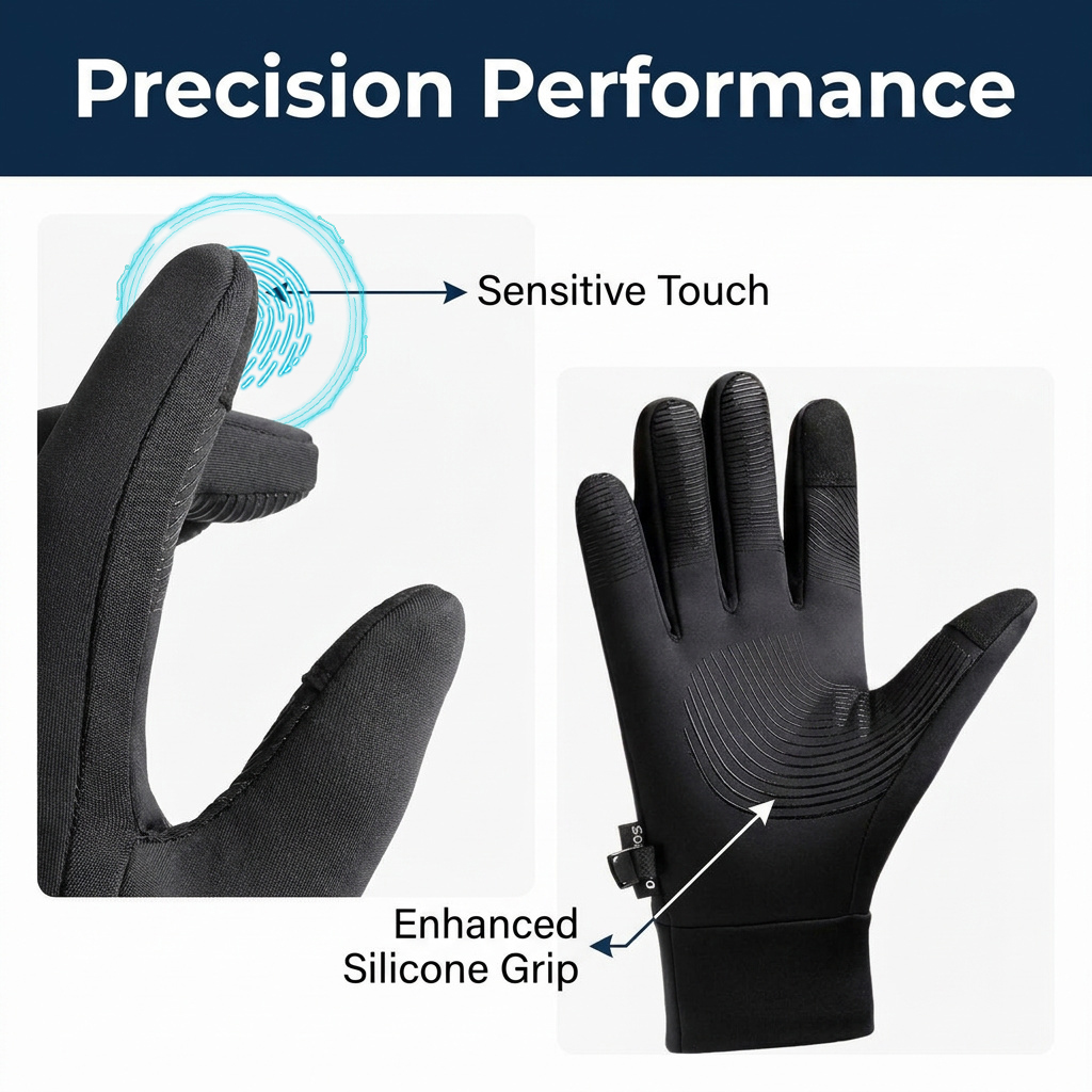 Winter Sport Gloves for Men, T - Cycling Gear Cold Weather 评论和价格