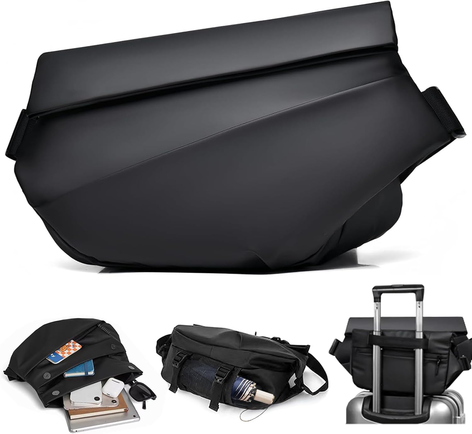Large Anti-Theft Crossbody Bag - Cycling Backpack 评论和价格