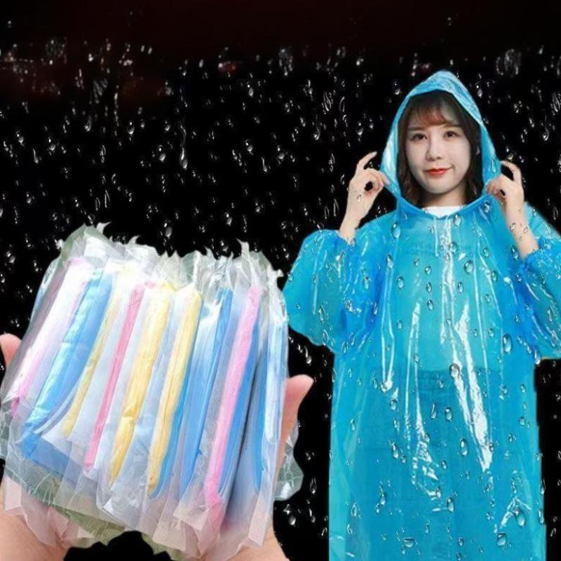 5Pcs/set Disposable Card Rainc - Cycling Gear Rain 评论和价格