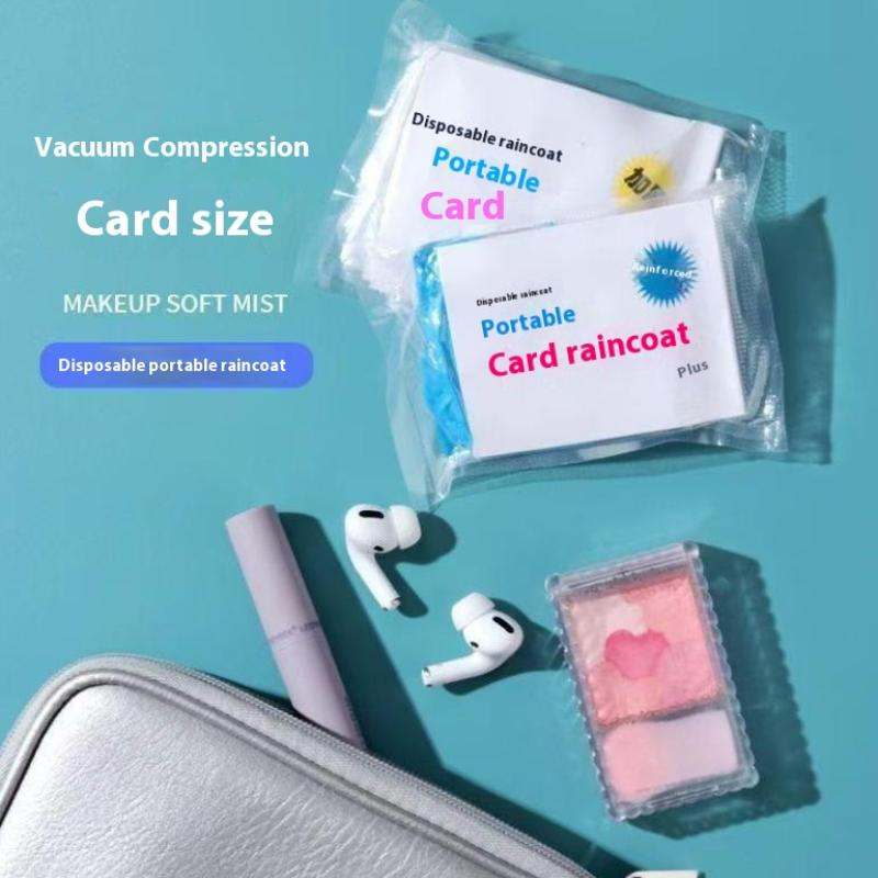 5Pcs/set Disposable Card Rainc - Cycling Gear Rain 评论和价格