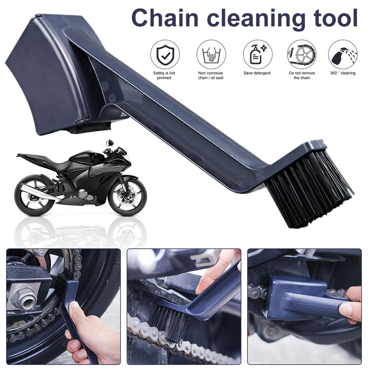 Motorcycle Bike Chain Cleaner  - Cyclo Gear 评论和价格
