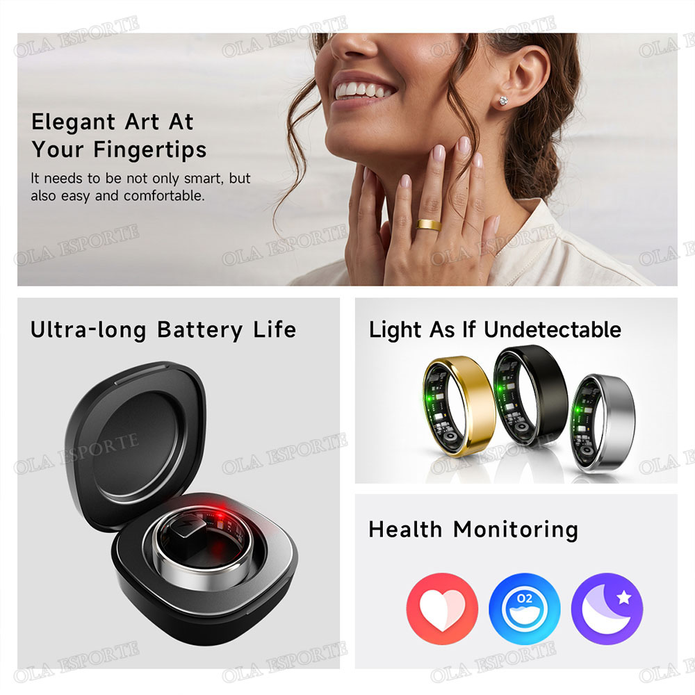 Smart Ring Health Tracker – He - Cycling Heart Rate Monitor 评论和价格
