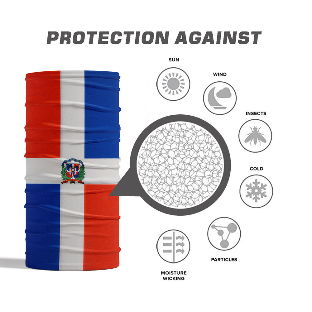 Dominica National Flag Bandana - Cycling Gear Women 评论和价格