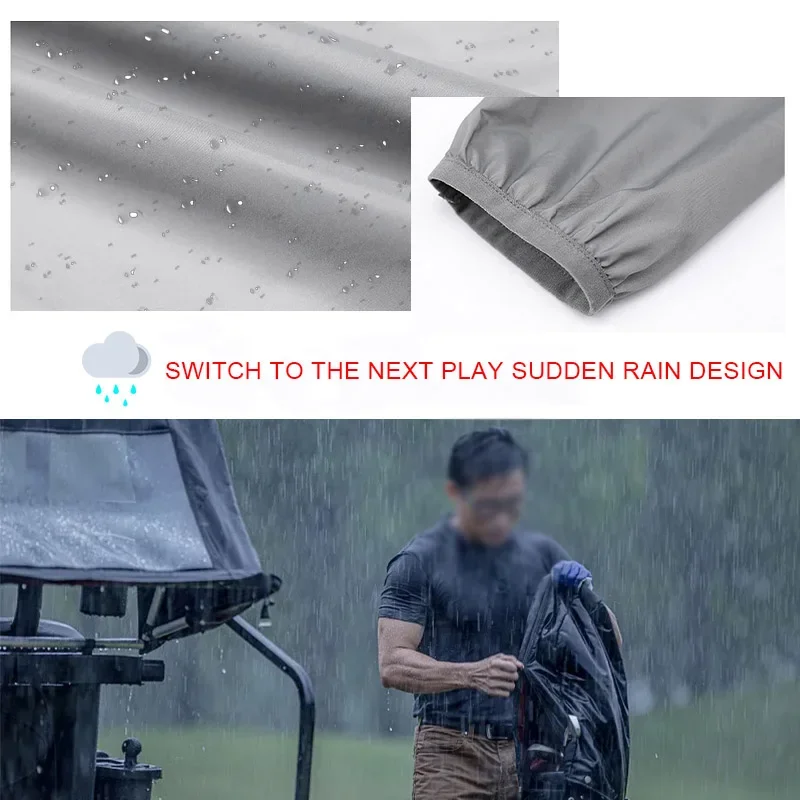 Golf Raincoat Lightweight Jack - Cycling Gear Rain 评论和价格