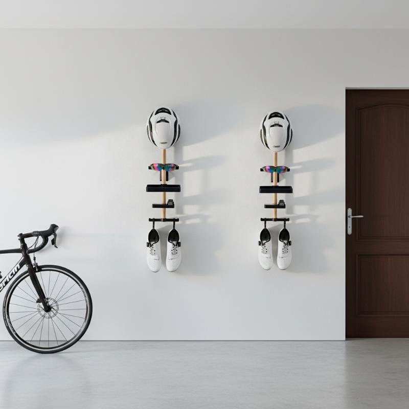 Bicycle Desktop Organizer Disp - Cycling Gear Wall Mount 评论和价格