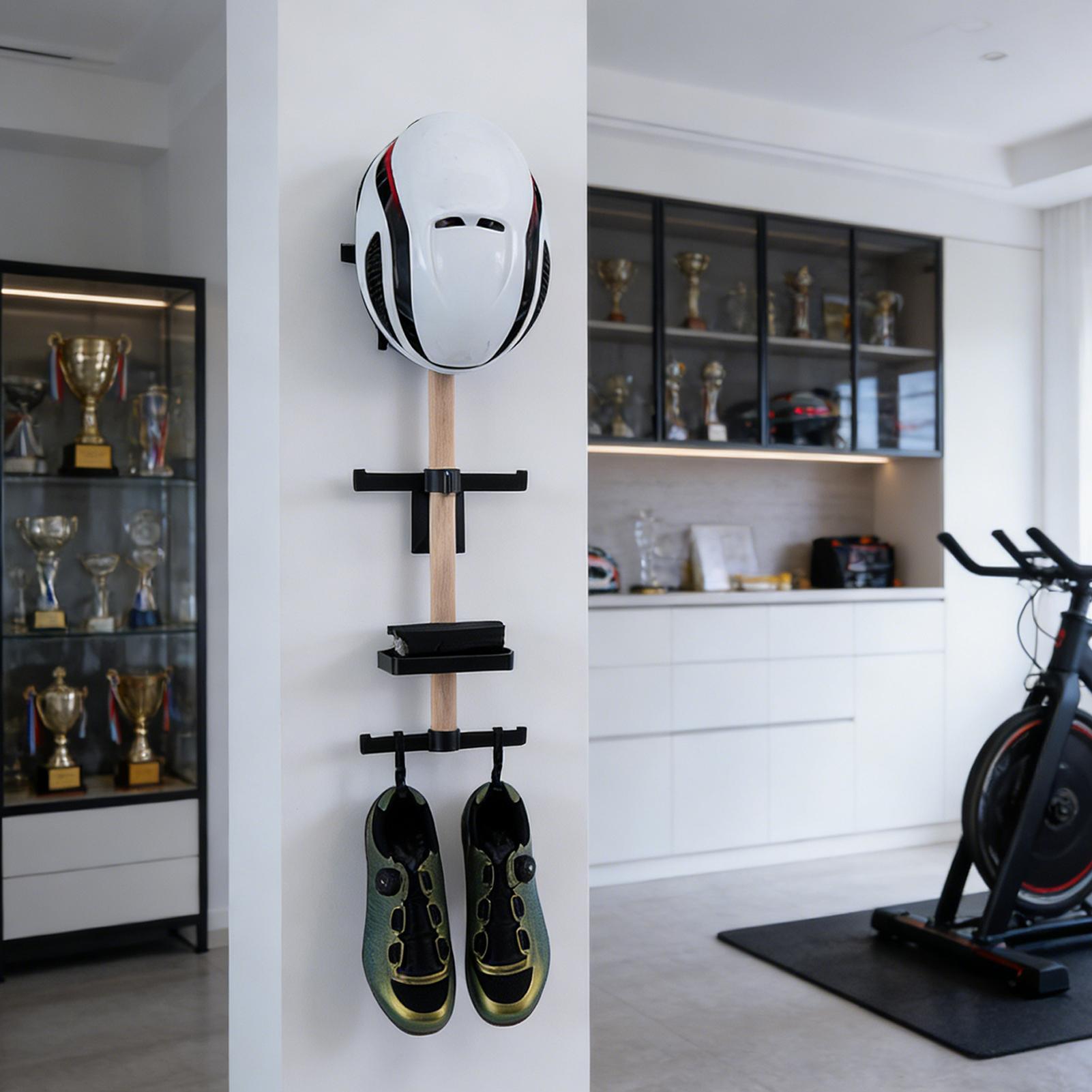 Vertical Cycling Gear Organize - Cycling Gear Wall Mount 评论和价格