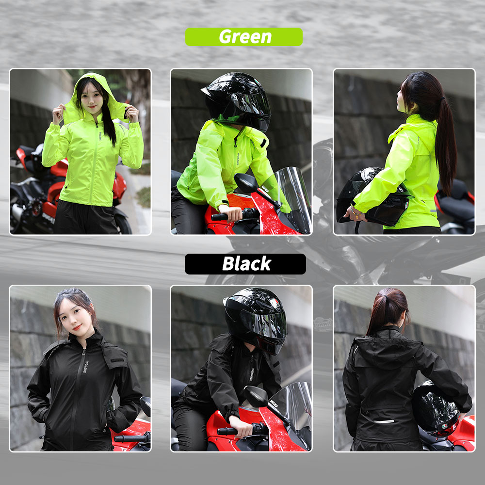 WOSAWE Cycling Raincoat Women  - Cycling Gear Rain 评论和价格