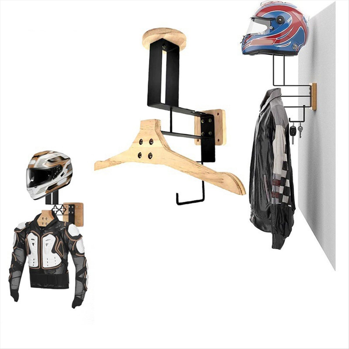 New arrival  Motorcycle Wooden - Cycling Gear Wall Mount 评论和价格