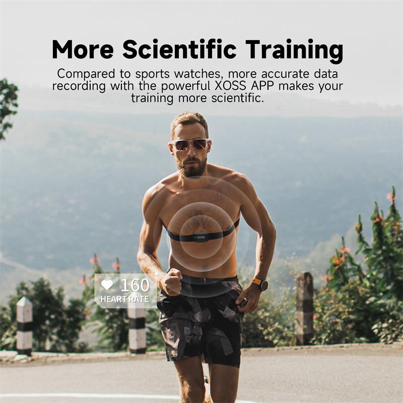 Xoss X2 Heart Rate Monitor Dua - Cycling Heart Rate Monitor 评论和价格