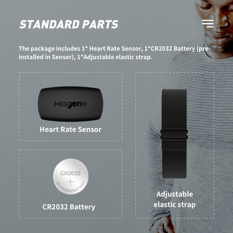Magene NEW Model H64 Bluetooth - Cycling Heart Rate Monitor 评论和价格