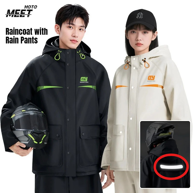 HOT Waterproof Raincoat with R - Cycling Gear Rain 评论和价格