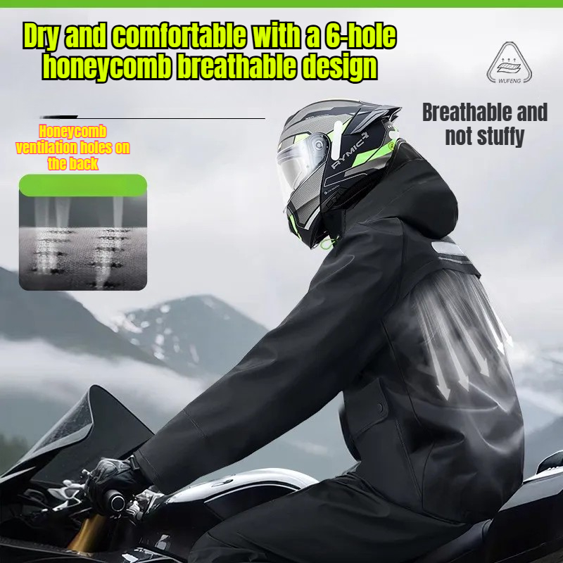 HOT Waterproof Raincoat with R - Cycling Gear Rain 评论和价格