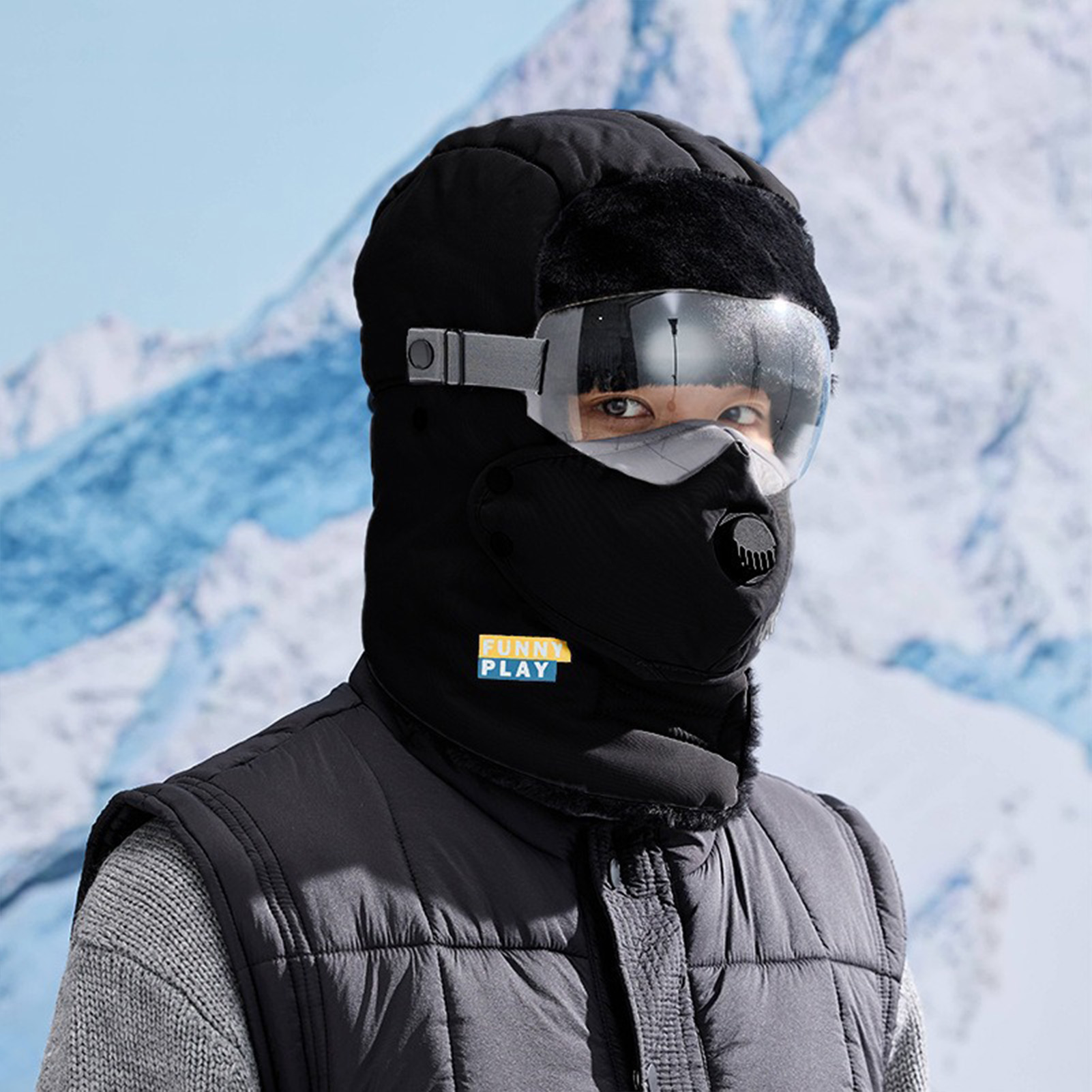 Thermal Winter Hat Fleece Line - Cycling Gear Cold Weather 评论和价格