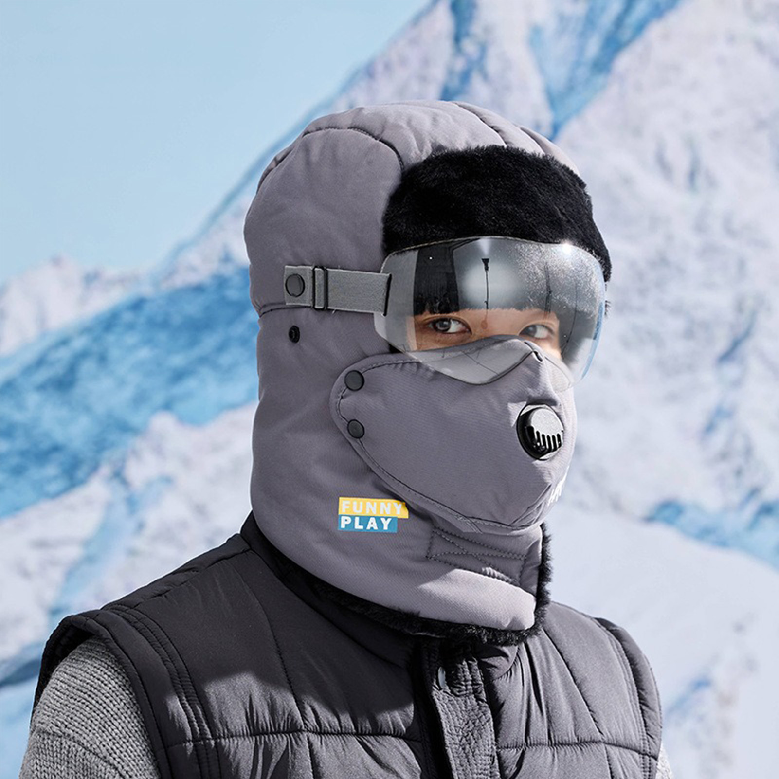 Thermal Winter Hat Fleece Line - Cycling Gear Cold Weather 评论和价格