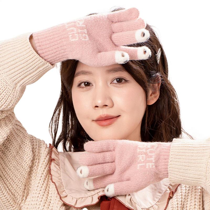 Warm Gloves For Women Elastic  - Cycling Gear Cold Weather 评论和价格