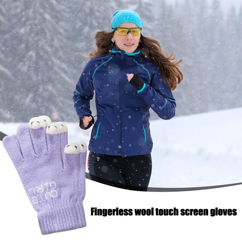 Warm Gloves For Women Elastic  - Cycling Gear Cold Weather 评论和价格