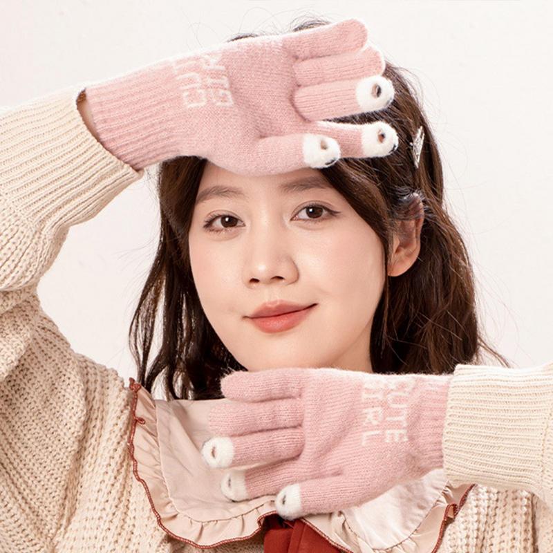 Warm Gloves For Women Elastic  - Cycling Gear Cold Weather 评论和价格
