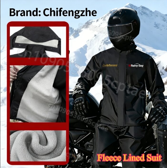 Waterproof Split Motorcycle Ra - Cycling Gear Rain 评论和价格