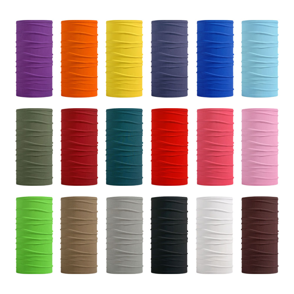 Seamless Solid Color Bandanas  - Cycling Gear Women 评论和价格