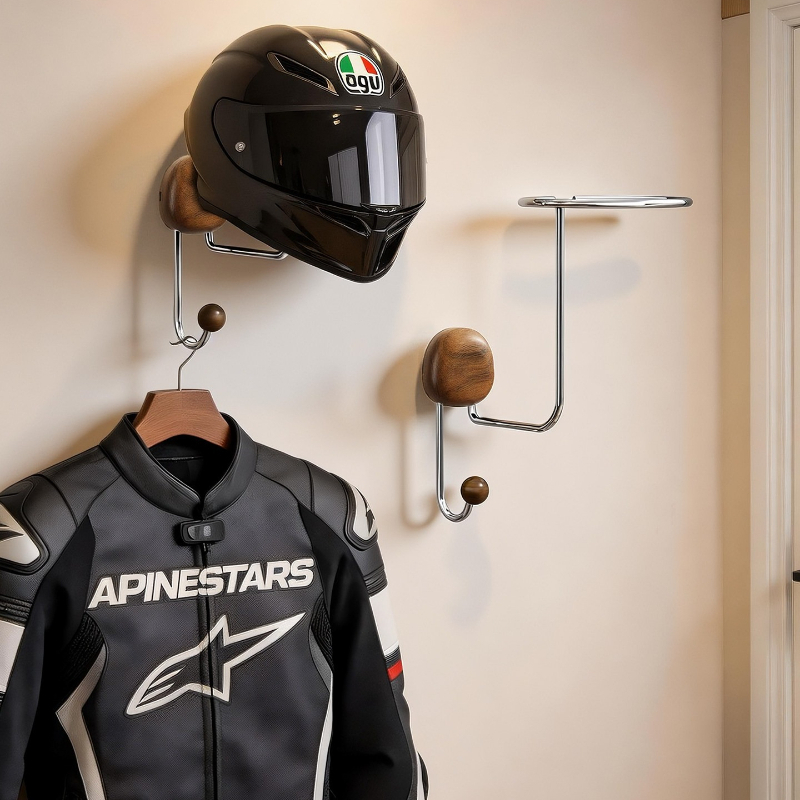 Wall Mount Helmet Storage Rack - Cycling Gear Wall Mount 评论和价格