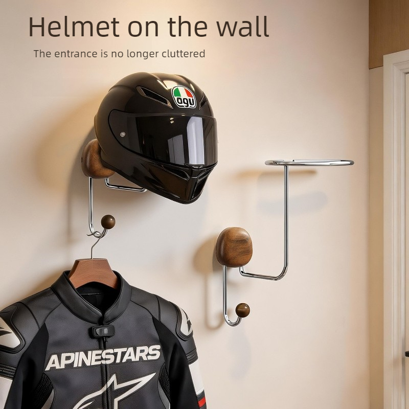 Wall Mount Helmet Storage Rack - Cycling Gear Wall Mount 评论和价格