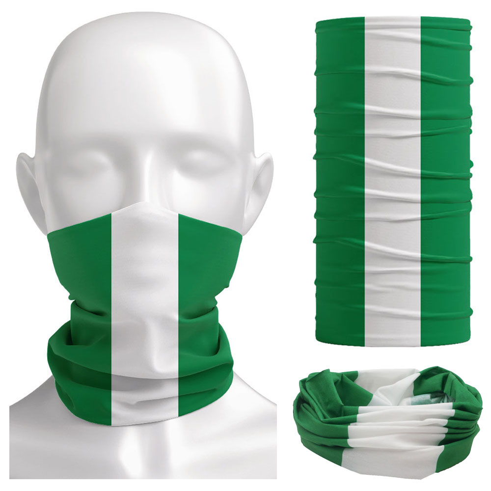 Nigeria Flag Bandanna Women Ne - Cycling Gear Women 评论和价格