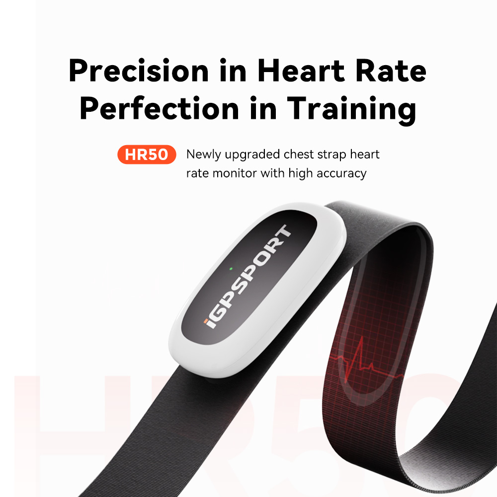 iGPSPORT HR50 Chest Heart Rate - Cycling Heart Rate Monitor 评论和价格