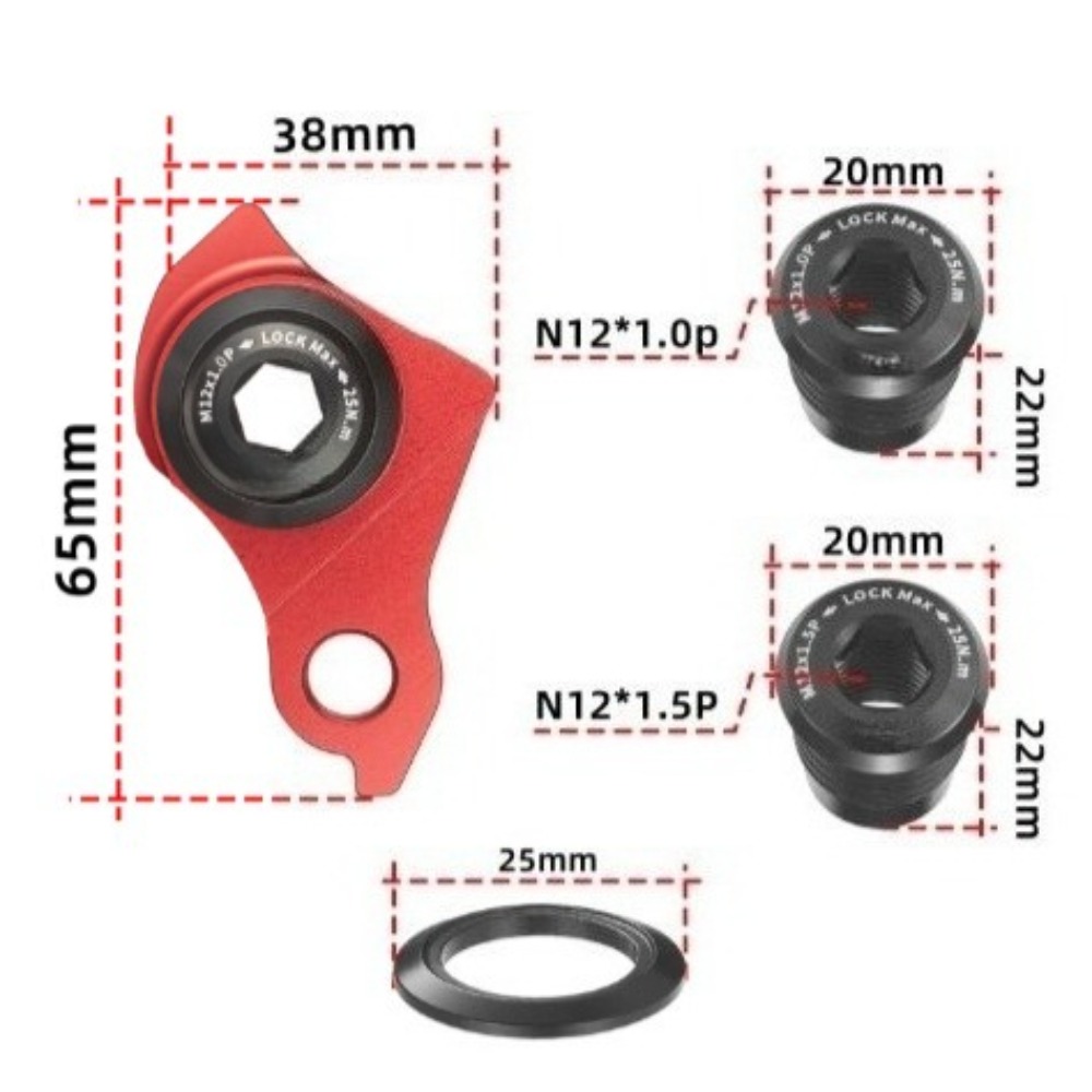 1PCS Bicycle Gear Tail Hook Pa - Cyclo Gear 评论和价格