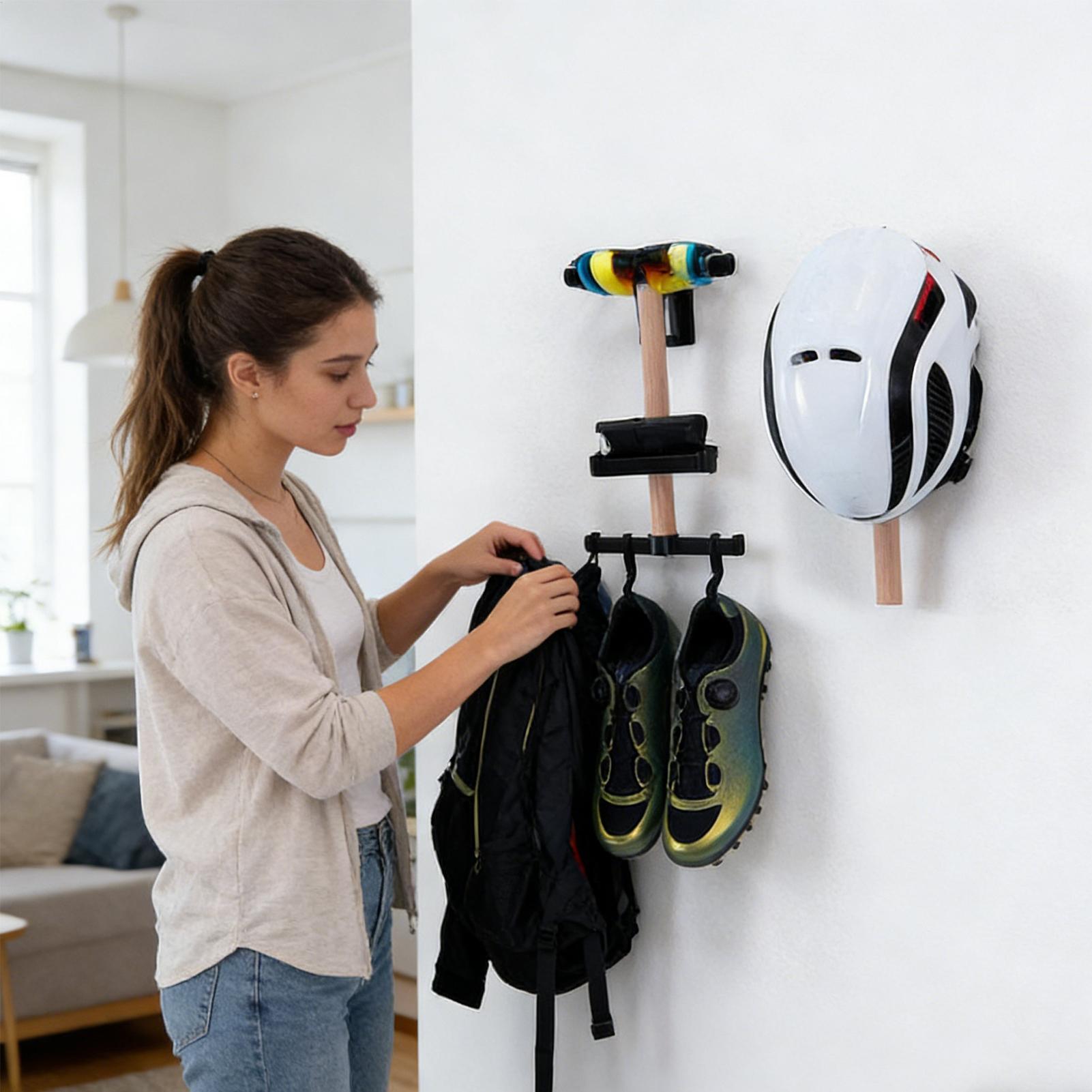 Bicycle Wall Storage rack 1 Se - Cycling Gear Wall Mount 评论和价格