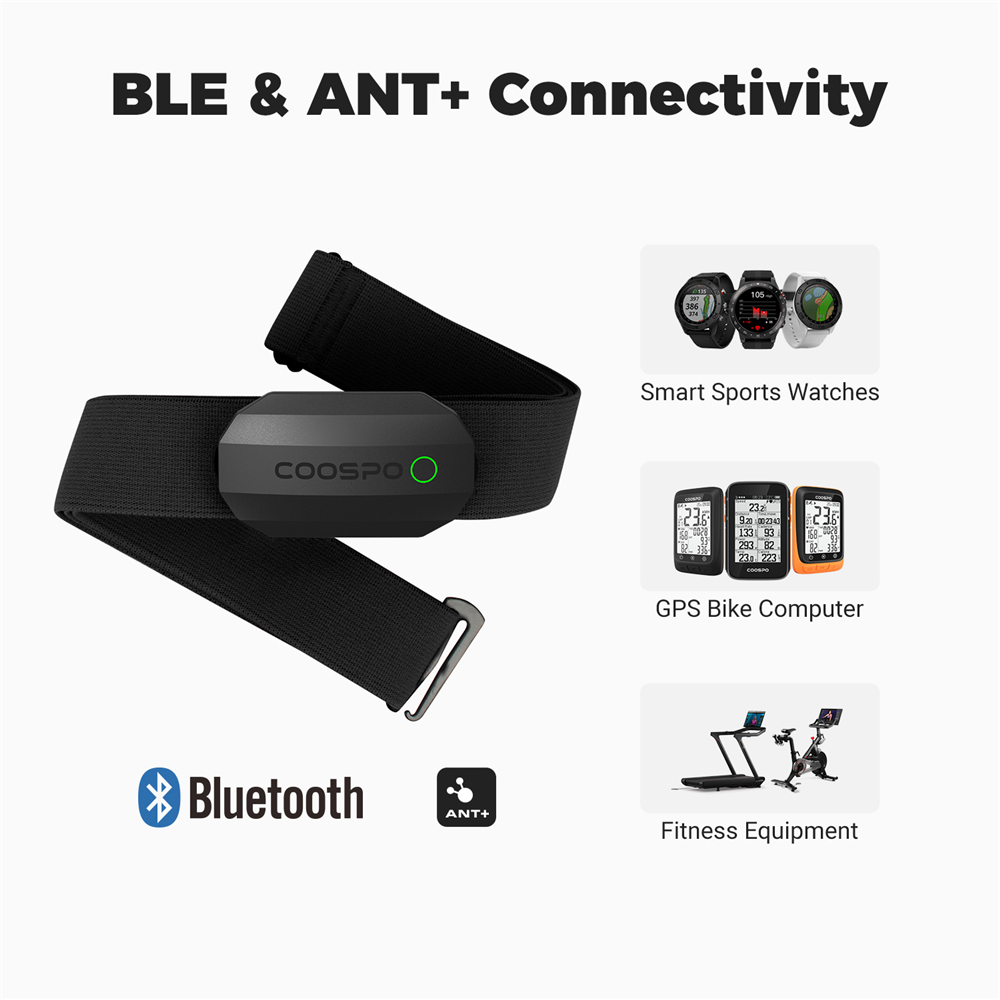 COOSPO H808S Heart Rate Sensor - Cycling Heart Rate Monitor 评论和价格